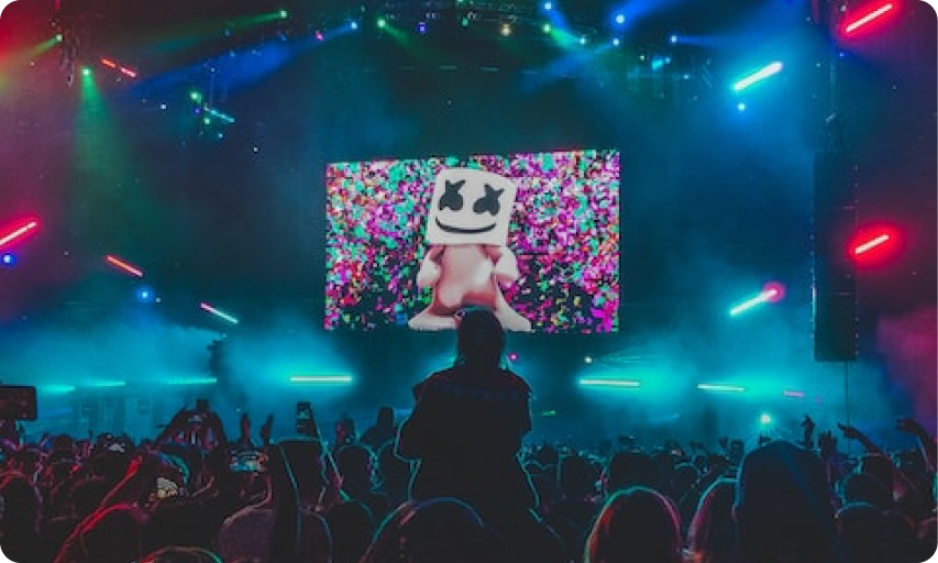 A picture representing Edm music